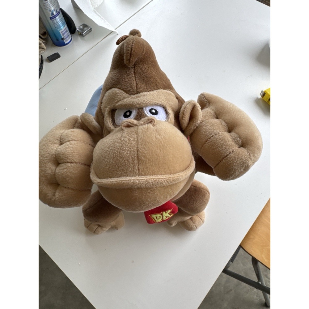 DK Donkey Kong 10"‎ Plush Stuffed Super Mario Good Stuff
